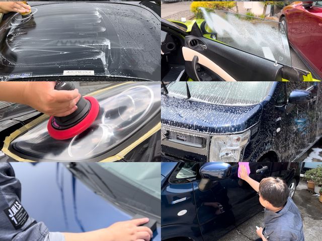 三千相当のコーティング付き！優しい手洗いで愛車をピカピカに！柔軟対応のプロ集団！