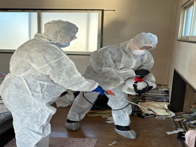 プロの技術でご満足いただけるように心を込めて作業いたしますサービスの画像