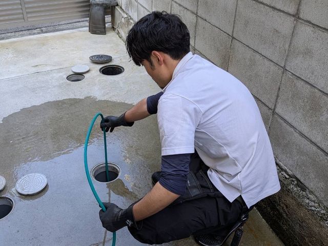 集合住宅（マンション・アパート）｜雑排水管 高圧洗浄
