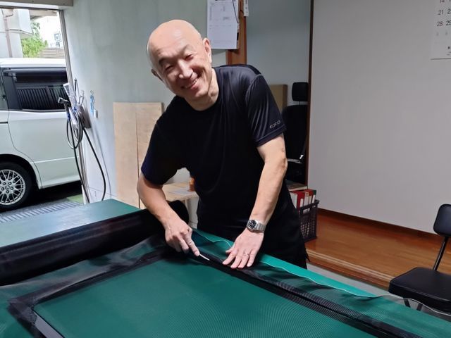 網戸張替え、即日対応致します。5枚以上割引有り!!　1枚からでも◎喜んで！