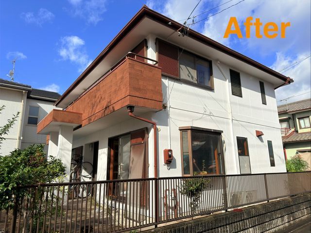 一級塗装技能士×長期保証＝安心の塗装。サービスの画像