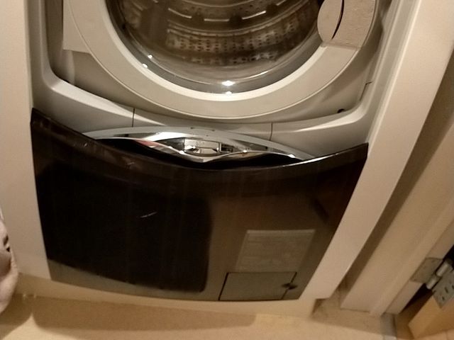 洗濯機 設置 おまかせください