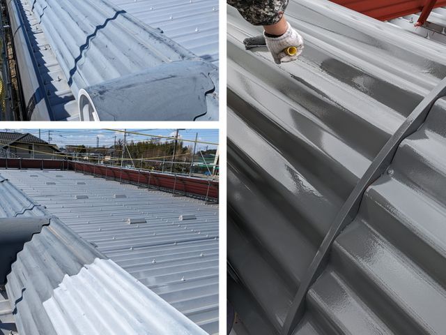 お客様にはもちろん私達職人が納得できる塗装を心がけてます。