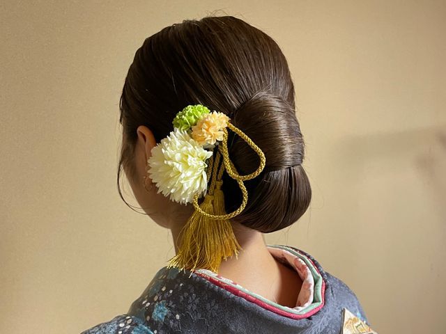 《ヘアメイクと着付け同時施術OK》◎現役ブライダル美容師◎