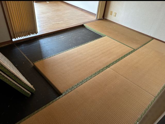 クッションフロア張替え　　　　　　　「最短1日で、古い床から明るい空間へ」