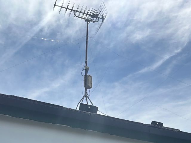 倒れる前に安全撤去！アンテナの心配ごとをゼロに！高所作業費・処分費込みで承ります