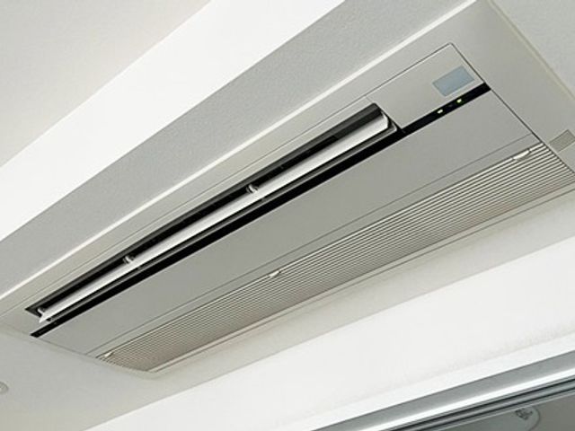 天井埋込エアコン清掃
