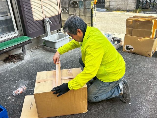 遺品整理士が丁寧に、ご家族様の思い出整理をお手伝い致します。　年内も出来ます！！サービスの画像