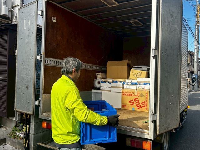 遺品整理士が丁寧に、ご家族様の思い出整理をお手伝い致します。　年内も出来ます！！サービスの画像