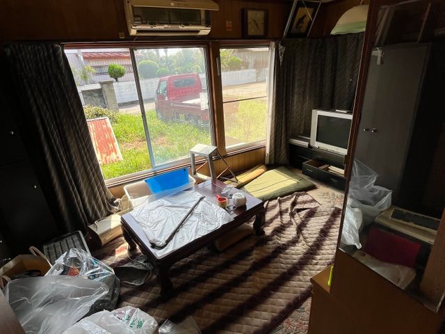 お荷物丸ごとお片付けさせて頂きます。お見積りお金額から追加料金致しません。サービスの画像