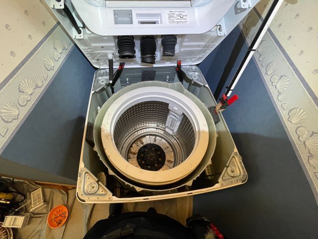 ▲カビ・黒カス汚れを徹底洗浄！縦型分解洗浄実績多数ございます！まるひろ