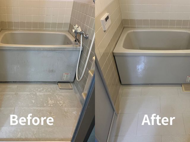 浴室 ＋ レンジフード｜基本２名以上体制で高品質仕上げ