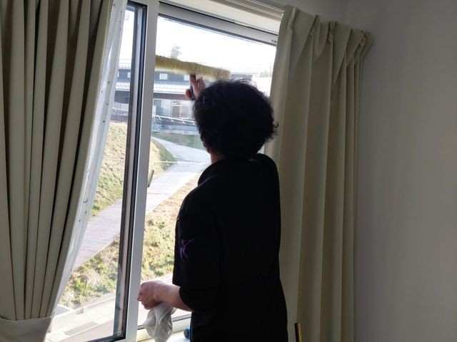 窓、サッシ洗浄