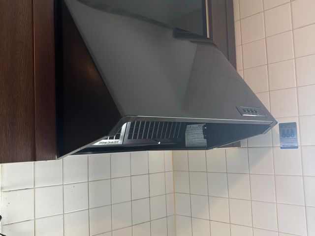 ブーツ型レンジフードの交換