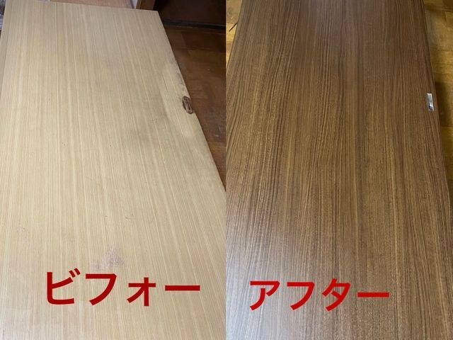 古い建具が新品のように蘇る！ダイノックシート施工／低コストで高級感アップ