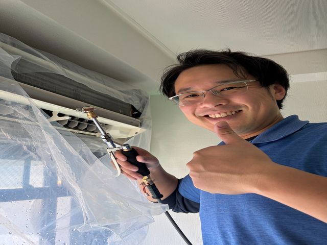 自社スタッフ直接対応・損害保険加入済で安心！女性スタッフ同行も可能なエアコン洗浄