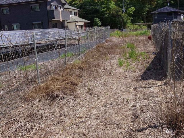 除草剤撒布になります。草刈りは致しません。撒布後7日から10日ほどで枯れます。