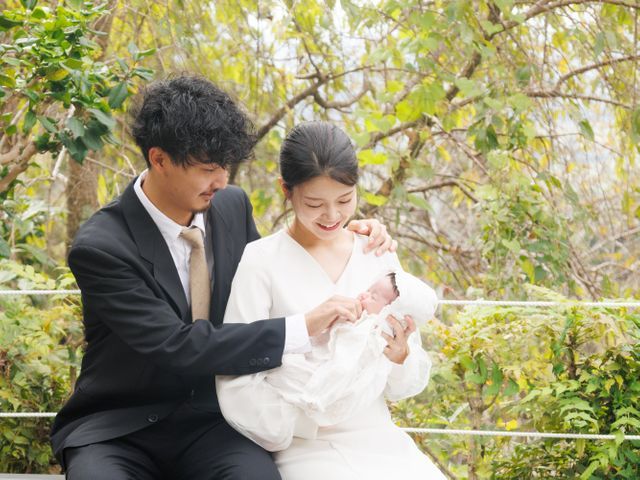 新しい家族の大切なお祝い♡思い出の一枚を