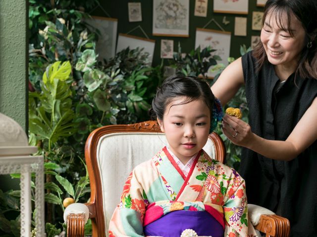 七五三・前撮り・卒業式ヘアセット｜出張美容師20年｜早朝OK
