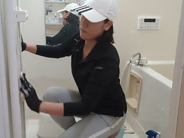 ☆年末の大掃除☆気持ちよく過ごせるお風呂に！隙間の汚れも、天井の汚れも！