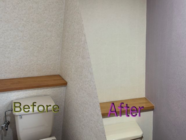 クリアクロス 　クロス張替えより、早くて安くてキレイ！クロス再生塗装！サービスの画像