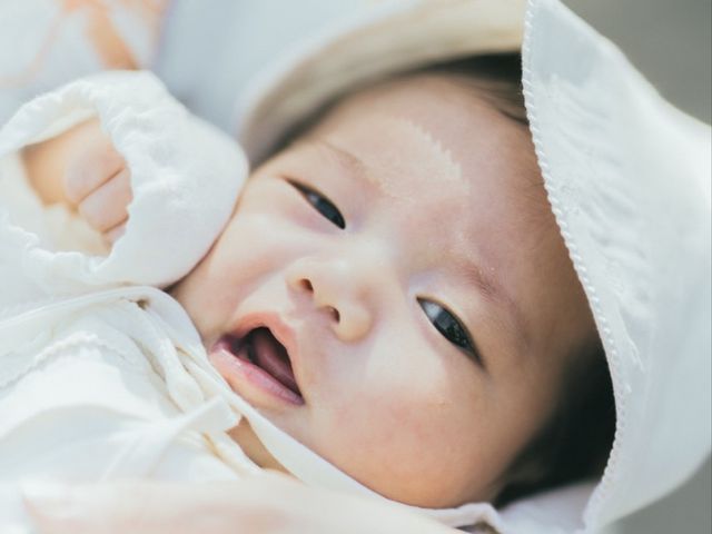 （福岡県）今っぽく柔らかい自然体なお宮参り写真を撮影します◎