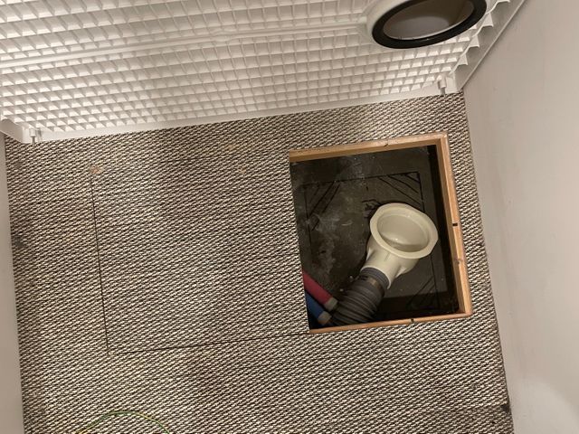 洗濯パン取り付け工事