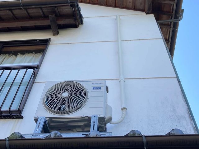 こだわり特殊案件◇中古不可　すっきり丸ダクトを使用してエアコン取付　※要事前調査