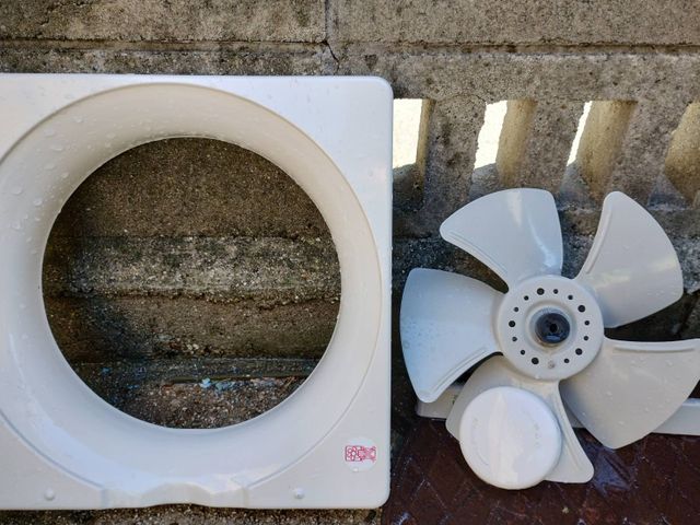 換気扇分解クリーニング