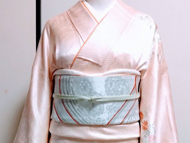 【入学式】訪問着など、相模原近辺　自宅で着付け❘早朝対応　ヘアセット可