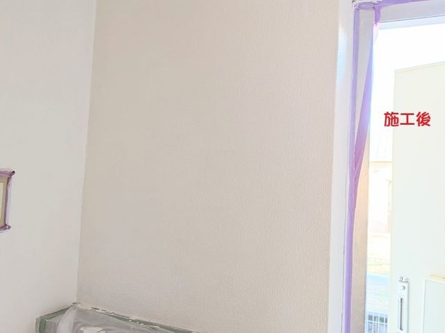 壁紙は張り替えから塗り替えの時代へ！【低価格で壁紙を貼り替えたような現状回復！】サービスの画像