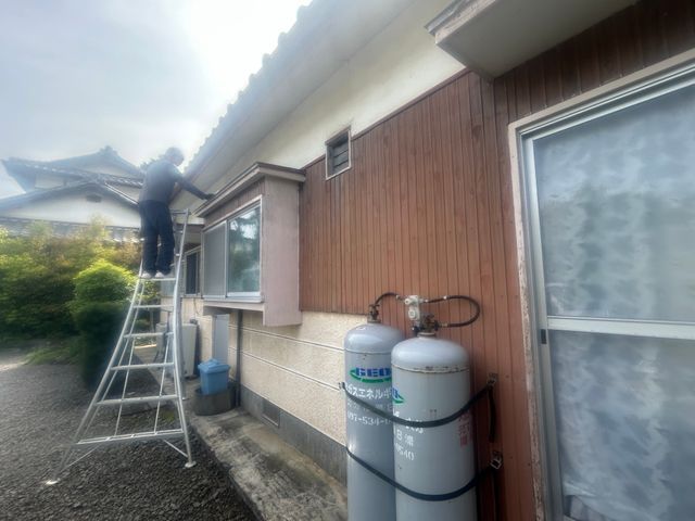 外壁ウォッシュ。外壁塗装サービスの画像