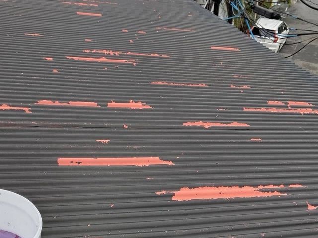 屋根トタン塗装