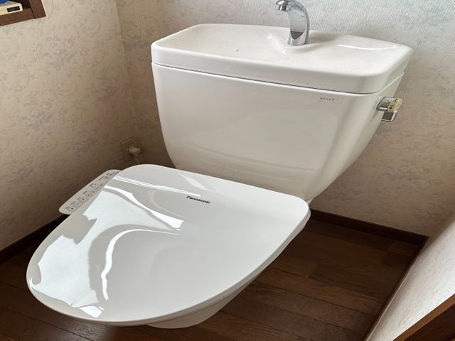 温水洗浄便座（ウォシュレット・シャワートイレ等）の取り付け