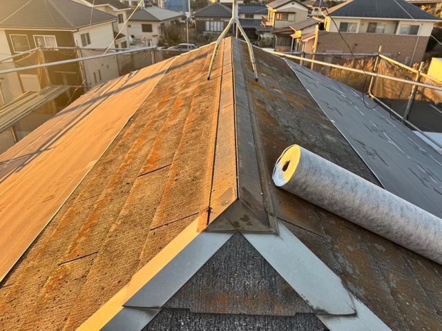 古い屋根に、新しい命を。