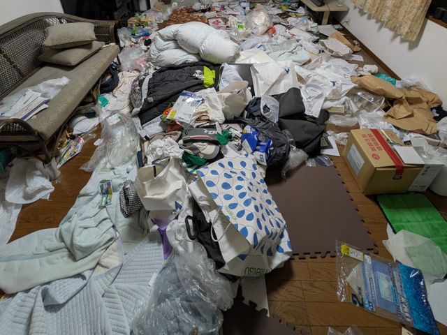 大阪の便利屋でクチコミ１位の便利屋がするゴミ屋敷清掃！サービスの画像
