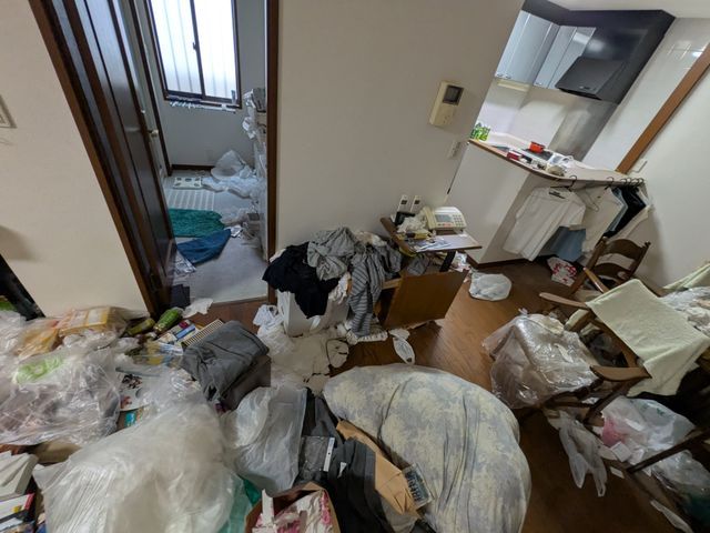 大阪の便利屋でクチコミ１位の便利屋がするゴミ屋敷清掃！サービスの画像