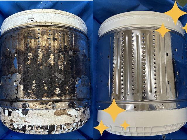 ◆洗濯槽の分解洗浄◆洗濯物の嫌な臭いも軽減◎洗濯好きな店長が伺います！