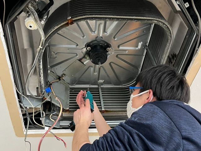 業務用エアコンクリーニング！安心な空気環境に徹底洗浄