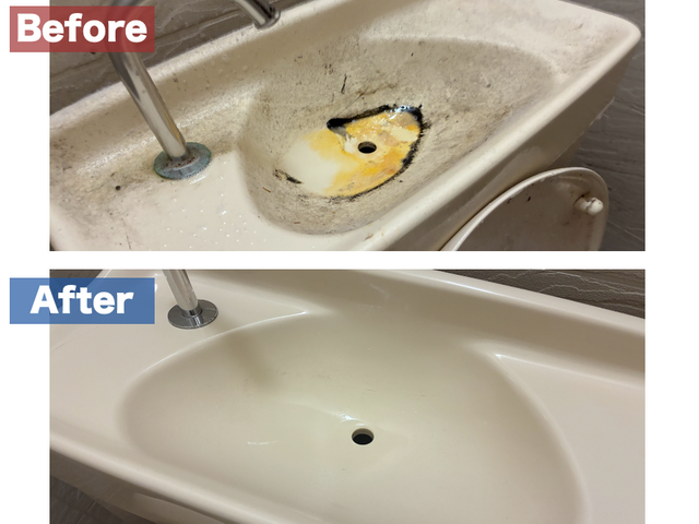 黒ずみ・尿石・ニオイの原因をしっかり除去します。