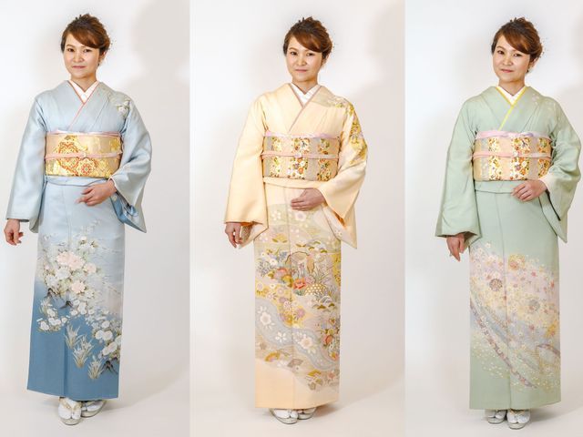 出張撮影とセットでご予約★お宮参り、七五三などの着付、着物レンタルもあり。