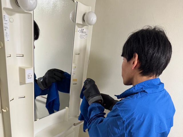 プロの技術でご満足いただけるように心を込めて作業いたします