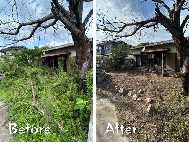【10%割引中！】地域密着で年間150件以上の実績！お庭の草刈りはお任せ下さい！