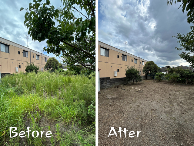 【10%割引中！】地域密着で年間300件以上の実績！お庭の草刈りはお任せ下さい！