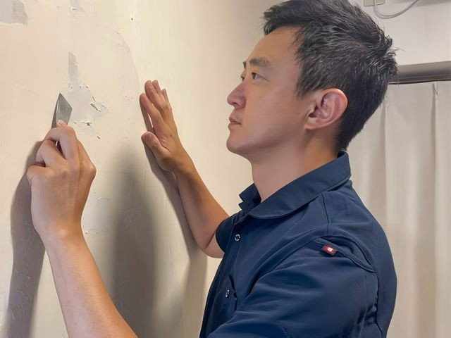 壁紙の穴・破れ・凹み補修サービス（壁紙再生）