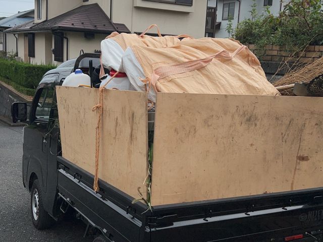 【埼玉西部&西東京】軽トラックで長物も回収致します。１名2.５㎥＋α！！
