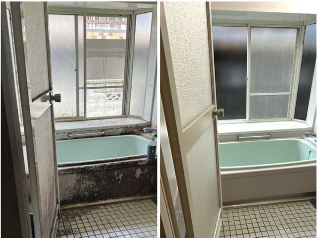 【女性スタッフ同伴可能】お風呂の隅々まで徹底洗浄！プロのクリーニング