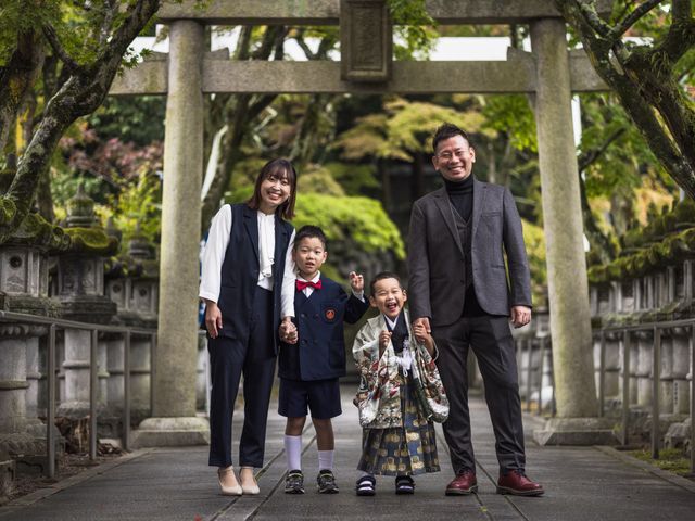 家族の物語、人生を写す　七五三ロケーション撮影