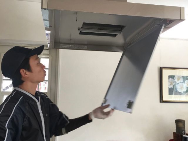 レンジフード（換気扇）クリーニング / レンジフードタイプ