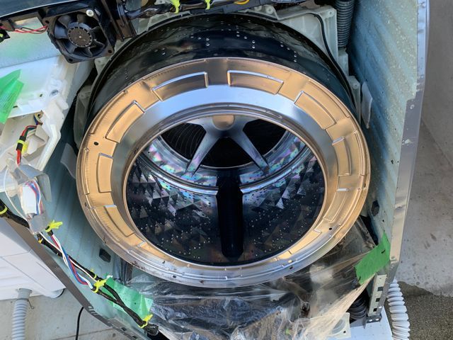 【クリーニング協会認定】ドラム式洗濯機分解洗浄クリーニング